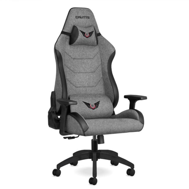 Calitte Profesyonel Kumaş Oyuncu Koltuğu | Supra Sp | Gri Siyah