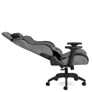 Calitte Profesyonel Kumaş Oyuncu Koltuğu | Supra Sp | Gri Siyah