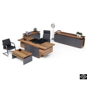 Luster 220 cm Masalı Ofis ve Büro Makam Takımı