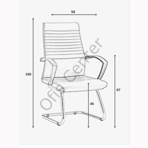 Tempo Eko Ofis ve Büro U Ayak Misafir Koltuk