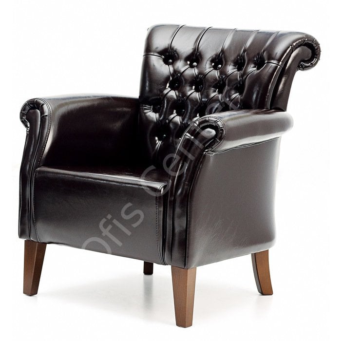 Stil Kapitone Ofis ve Büro Tekli Koltuk