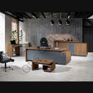 Didim Ofis ve Büro Makam Takımı 240 cm Masalı