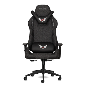 Samurai SS Kumaş Kırçıllı Siyah Kumaş Profesyonel Oyuncu Koltuğu