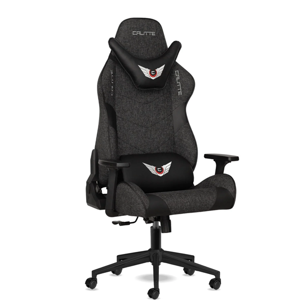 Samurai SS Kumaş Kırçıllı Siyah Kumaş Profesyonel Oyuncu Koltuğu