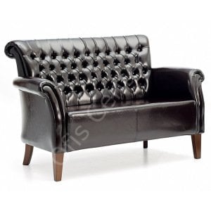 Stil Kapitone Ofis ve Büro İkili Kanepe