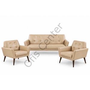Torino 1 adet 2 li, 2 adet Tekli Kanepe Takımı