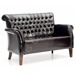 Stil Kapitone Ofis ve Büro Üçlü Kanepe