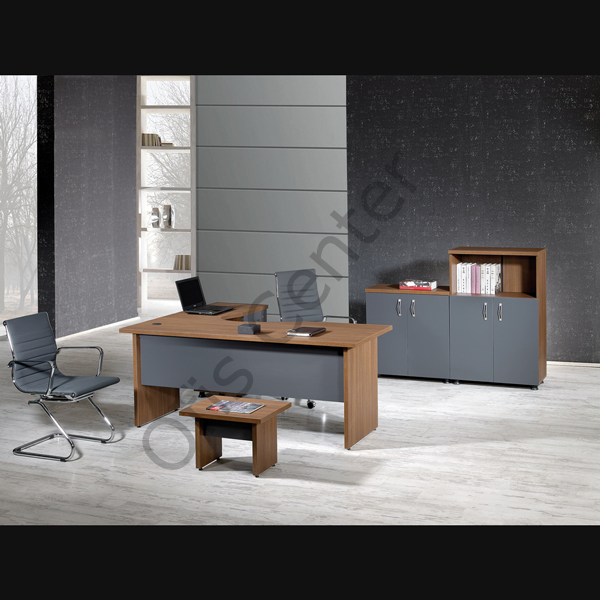 Zeus Ofis ve Büro Masa Takımı 180 cm Masalı